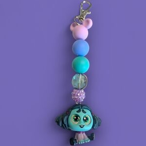 Handmade Envy (Inside Out) Bag Charm/ Keychain
